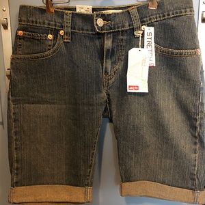 Levi denim shorts